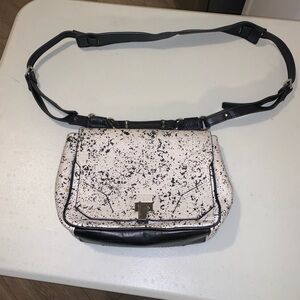 Elegant Speckled Crossbody Bag